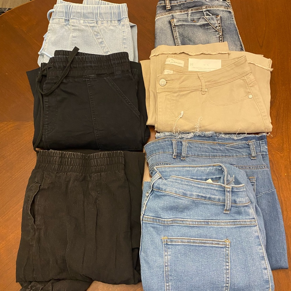 Assorted Jeans and Pants Collection